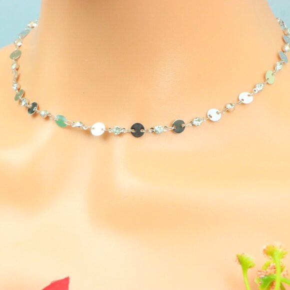 "Delicate & Contemporary Necklace Chain, A Lovely Choice for Women, EVCH1642 - Picture 5 of 10